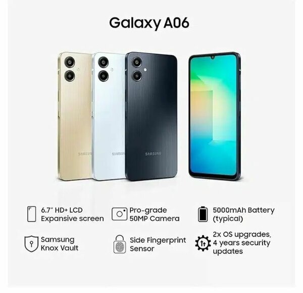 Samsung Galaxy A06 Smartphone