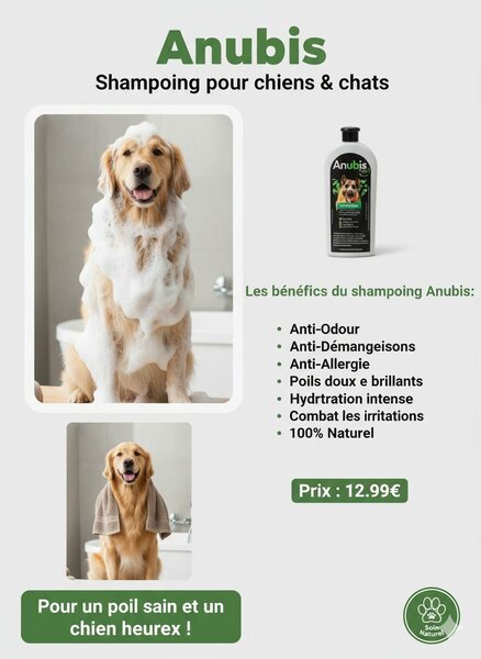 Shampoing Anubis Chiens & Chats