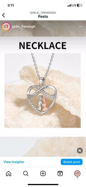 Love charm Necklaces