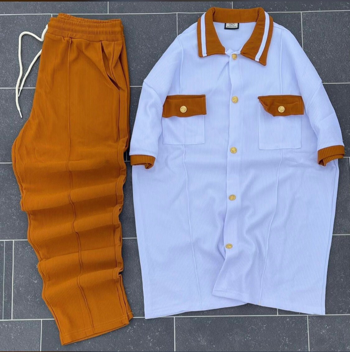 Ensemble chemise et pantalon tendance