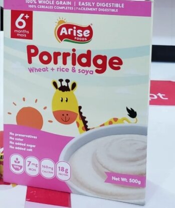 Arise foods porridge available ⚡Oats + rice & soya