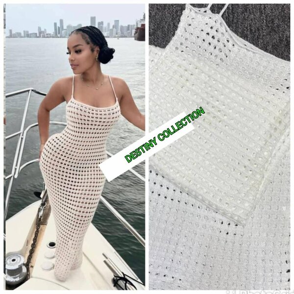 Très belle robe de plage S M L XL 2xl