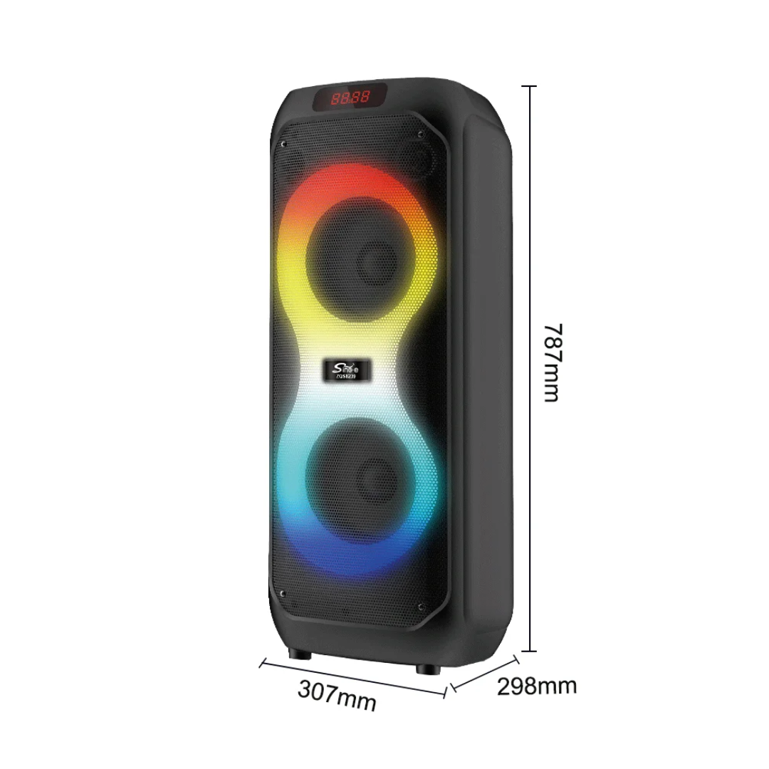 Enceinte Bluetooth LED Portable