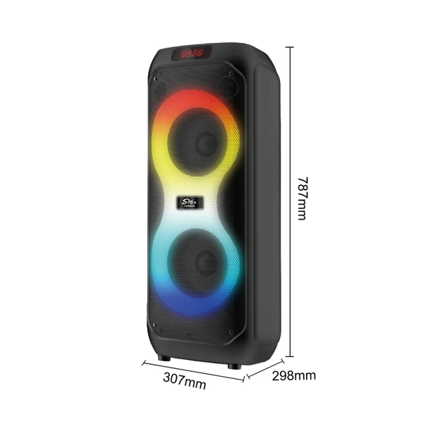Enceinte Bluetooth LED Portable