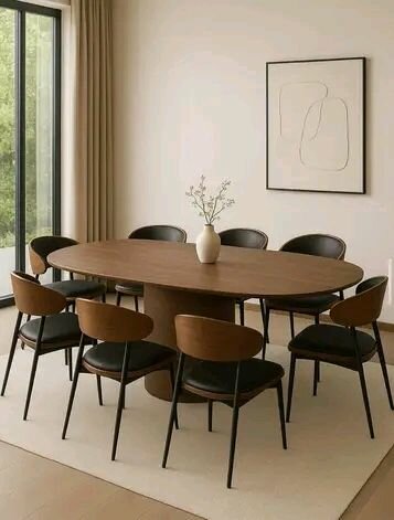 Table à manger en bois élégant