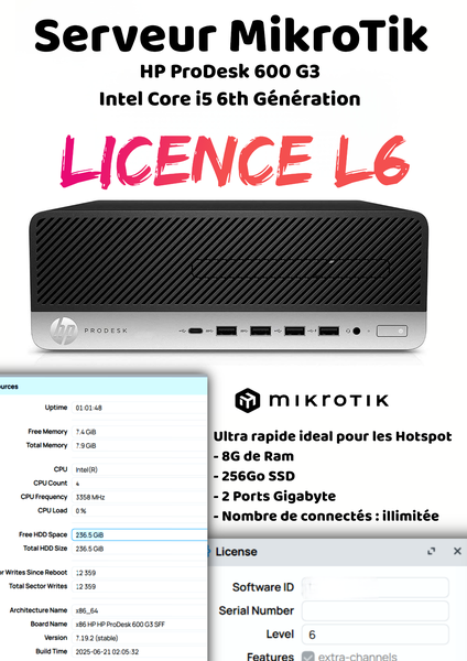 HP ProDesk 600 G3 Server