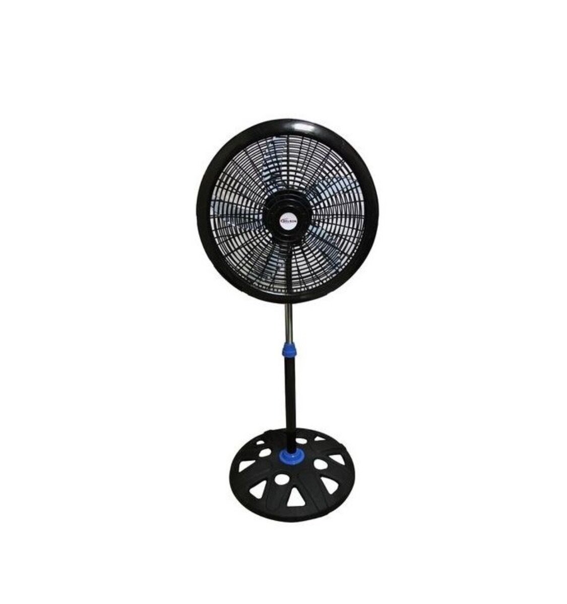 18" Standing Fan - Black/Blue