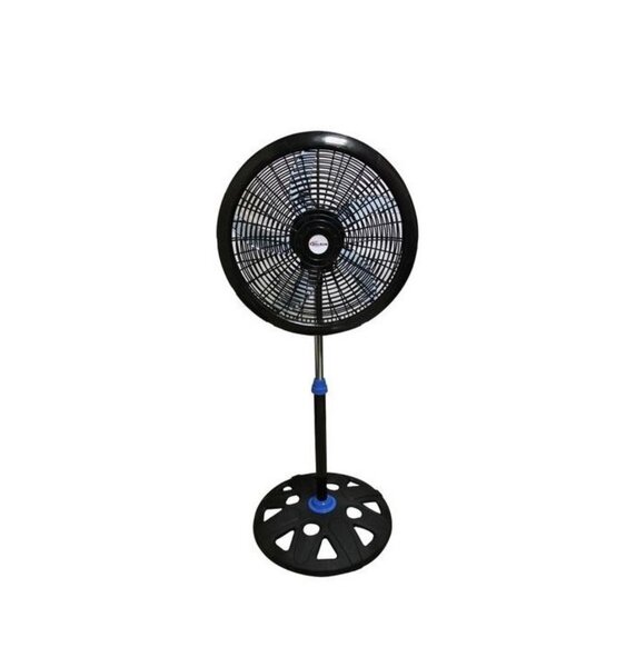 18" Standing Fan - Black/Blue