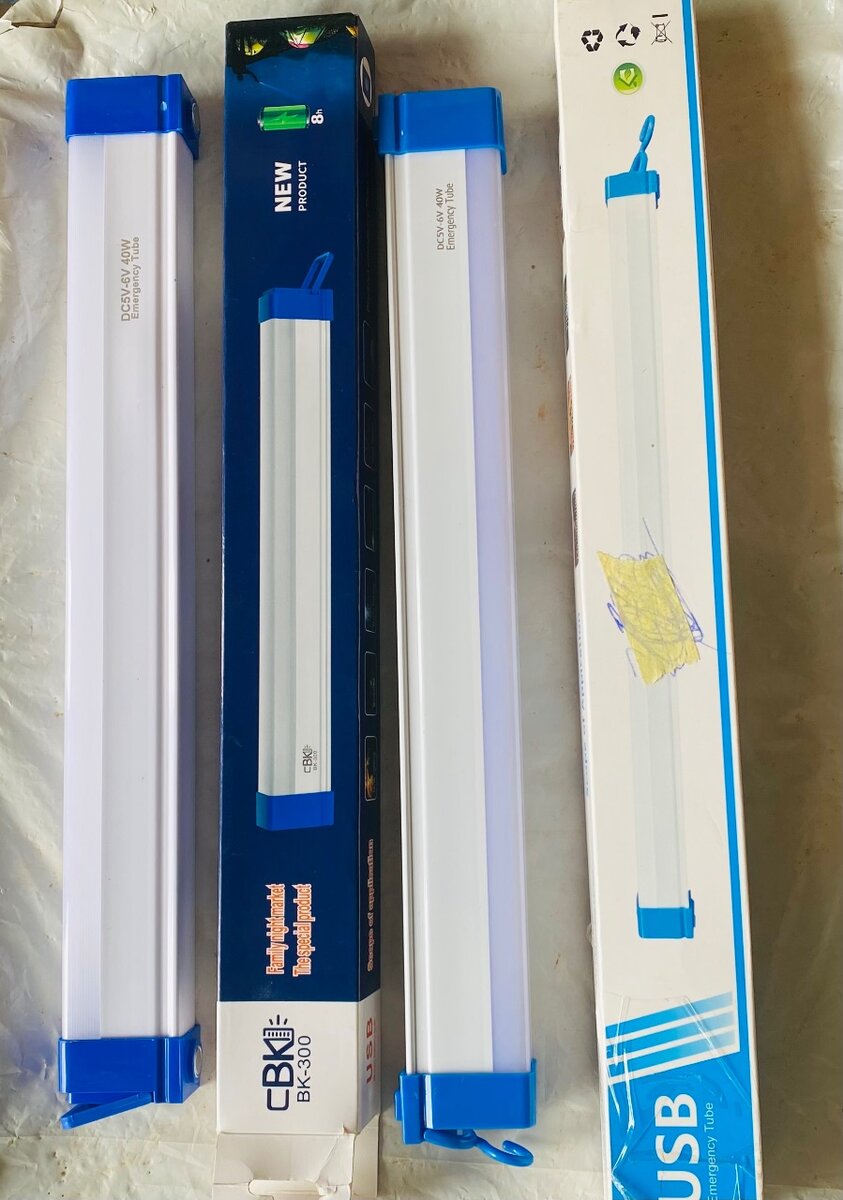 Lampe LED tube portable USB