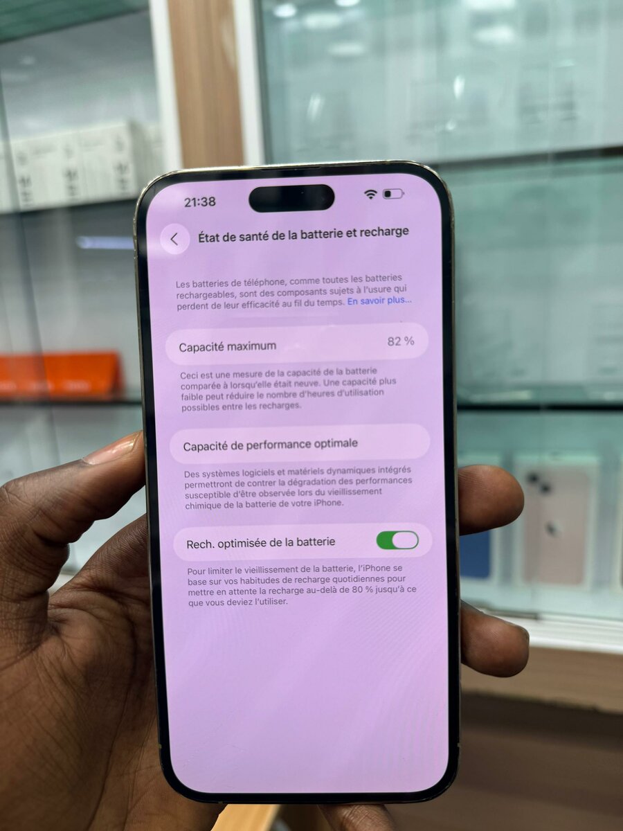 iPhone 14pro Max 128Go esim to