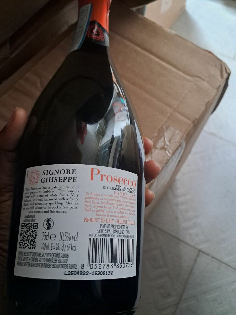 Signore Giuseppe Prosecco