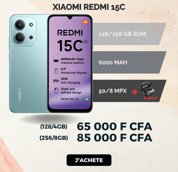 Xiaomi Redmi 15C Smartphone
