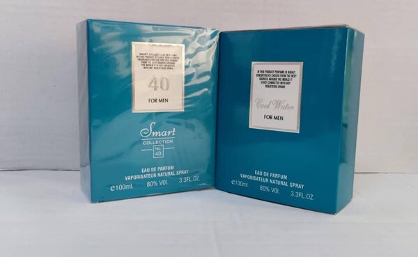 New Scents Smart № 40  Men's perfume Cool Water 100 ml