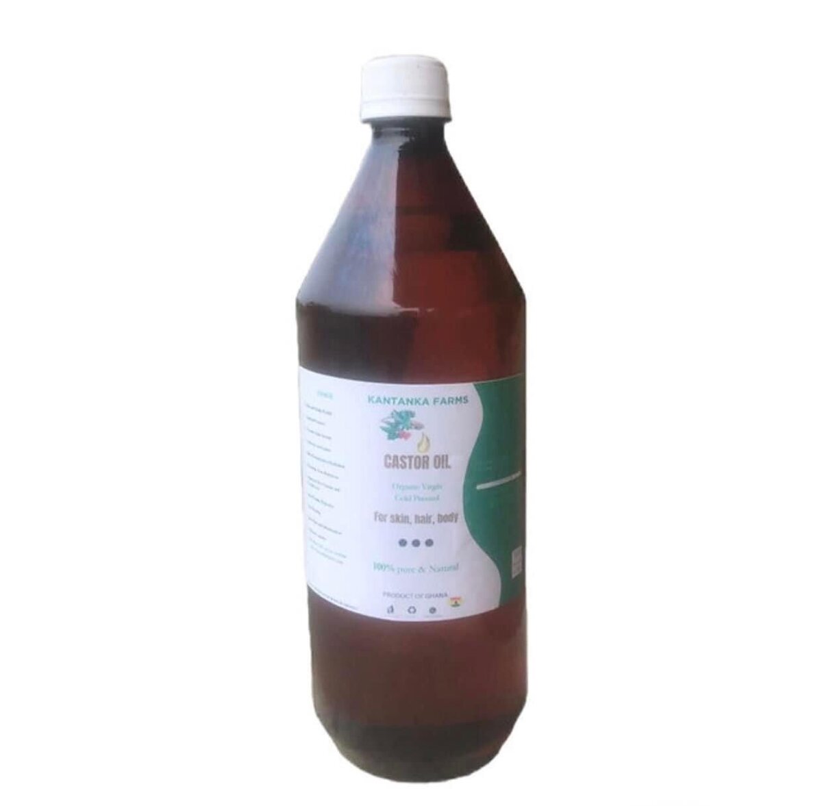Kantanka farms cold pressed castor oil