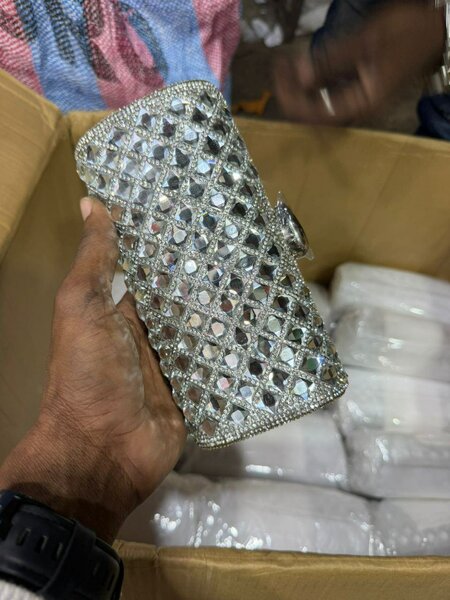 Clutch soirée strass