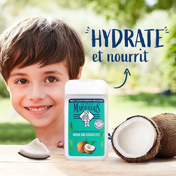 Crème Douche Noix de Coco Bio