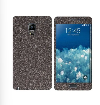 Samsung Galaxy Note Edge Black Glitter Mobile Skin