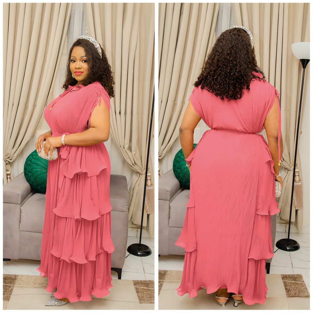 Ladies Turkey three Sisters outing dresses