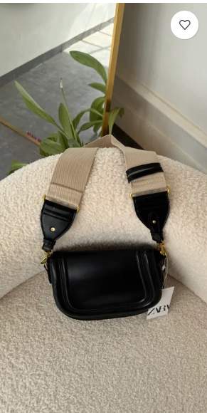 Isla Black crossbody bag