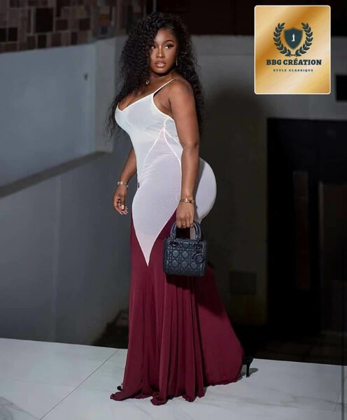 Robe longue élégante soirée