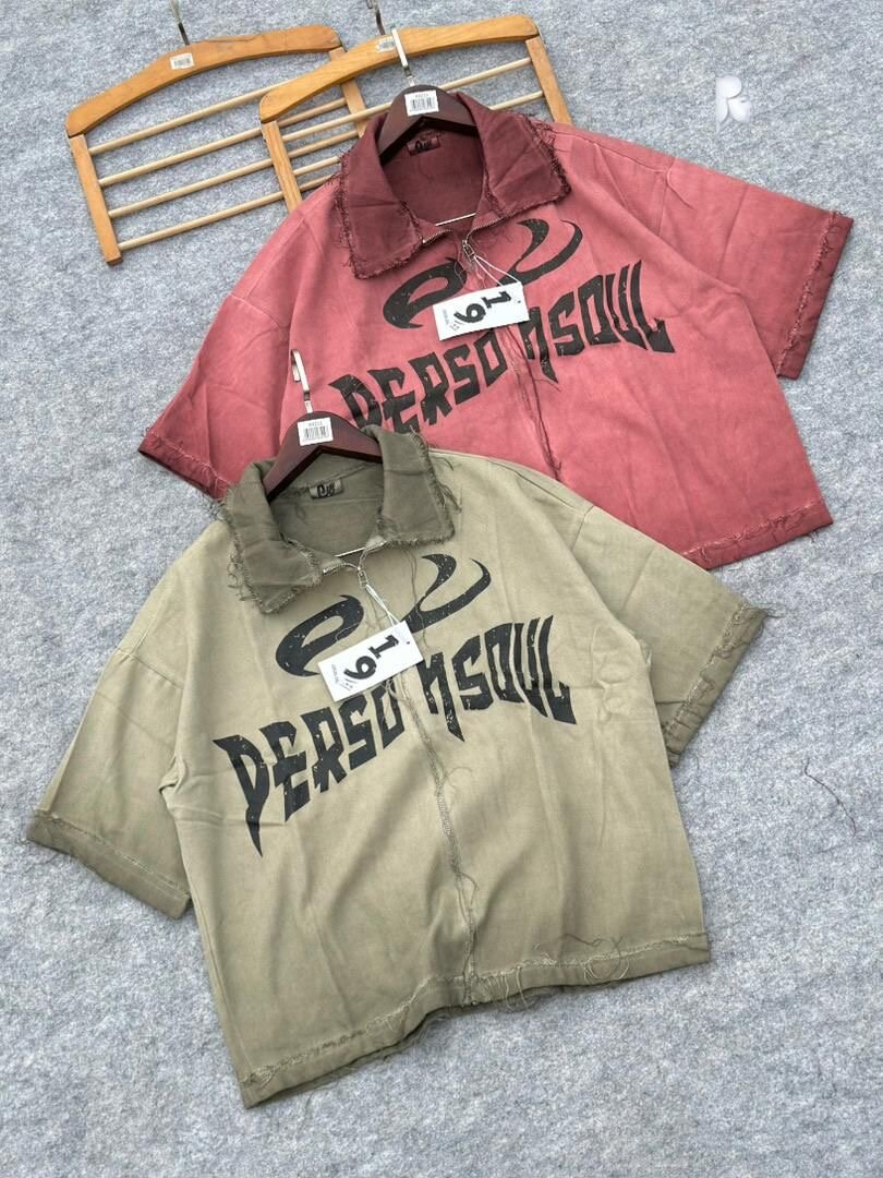 Chemises Unisex Vintage Retro