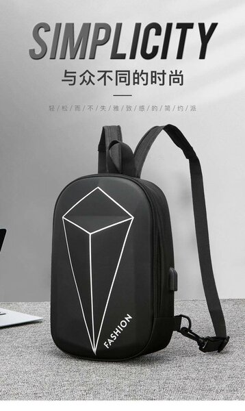Fashionable Large Shoulder USB  Backpack