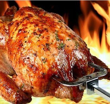 Poulet rôti savoureux