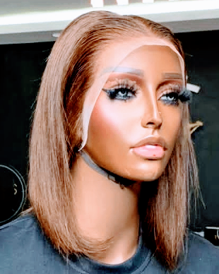 Perruque Dentelle Bob Naturel