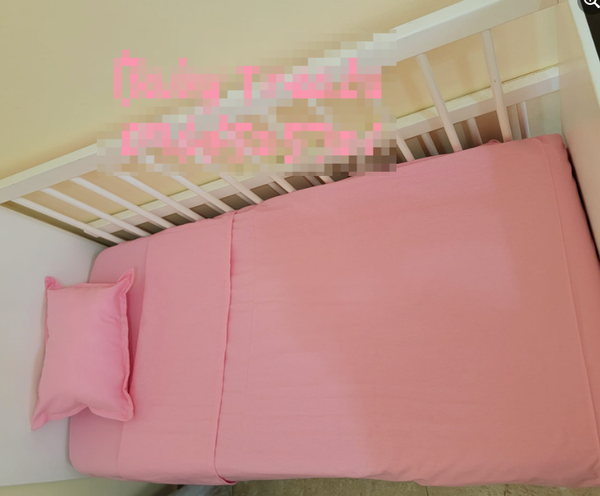 pink sleeping kit