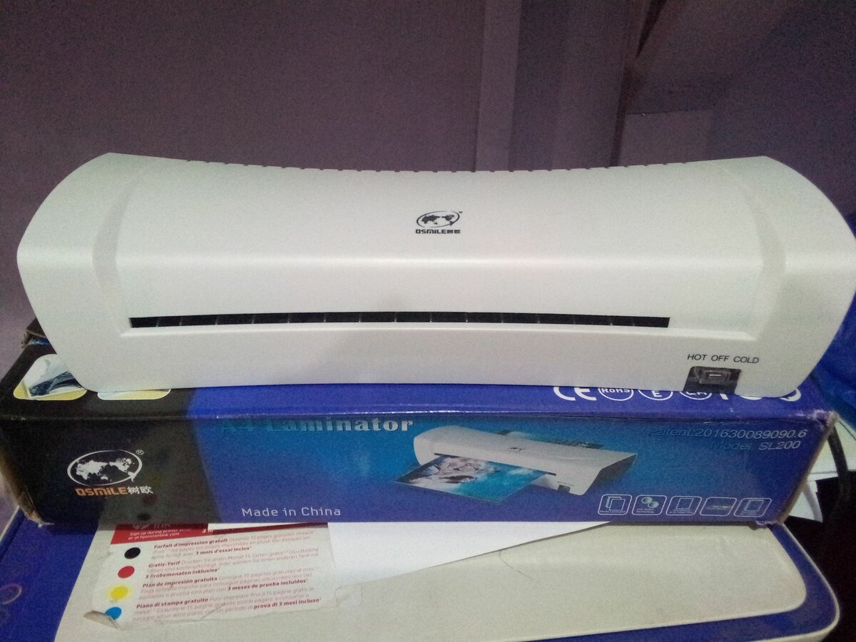A4 Laminator (Lamination Machine)