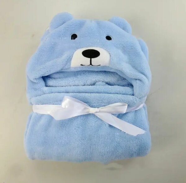 Soft Baby Hooded Blanket