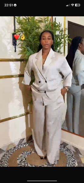 Ensemble Pantalon Tailleur Femme