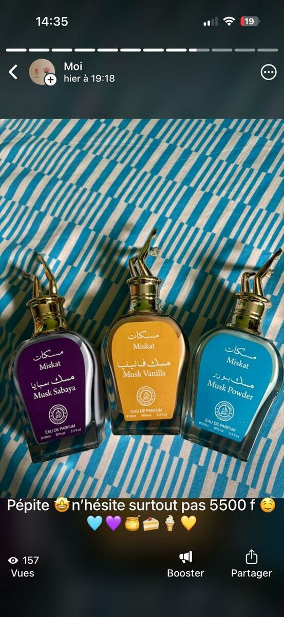 Parfum Musk Vanilla 100ml