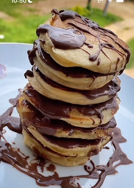 Pancakes nutella
