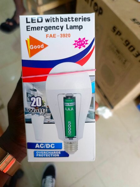 Lampe LED d'urgence 20W