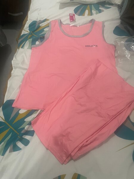 Pyjama confortable rose