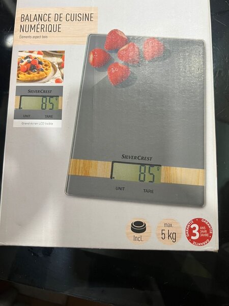 Balance de cuisine numérique