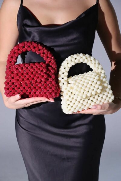 Sacs à main perlés élégants