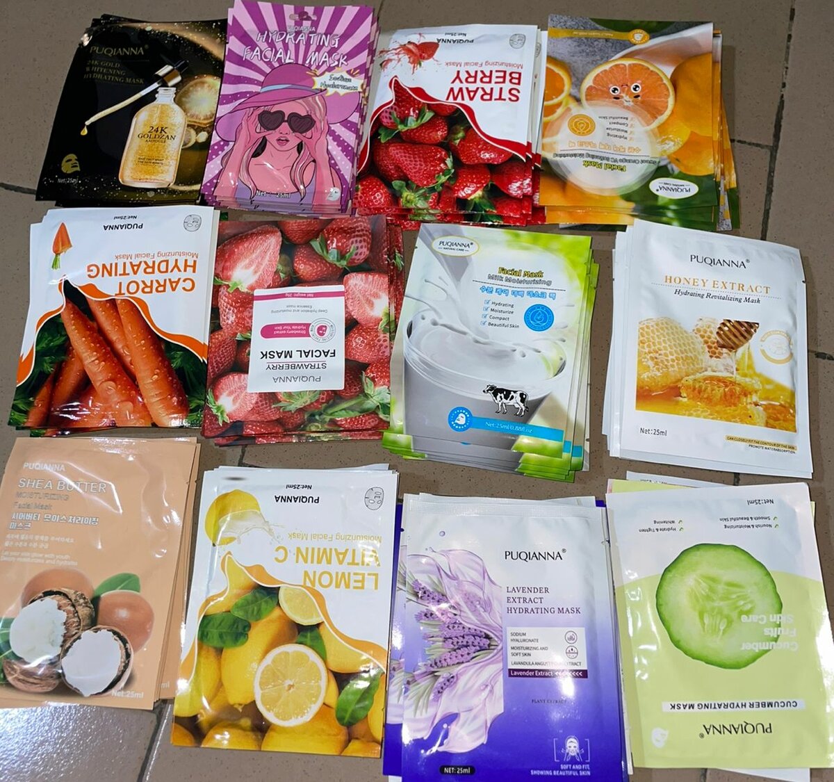 Masques Visage Hydratants Parfumés