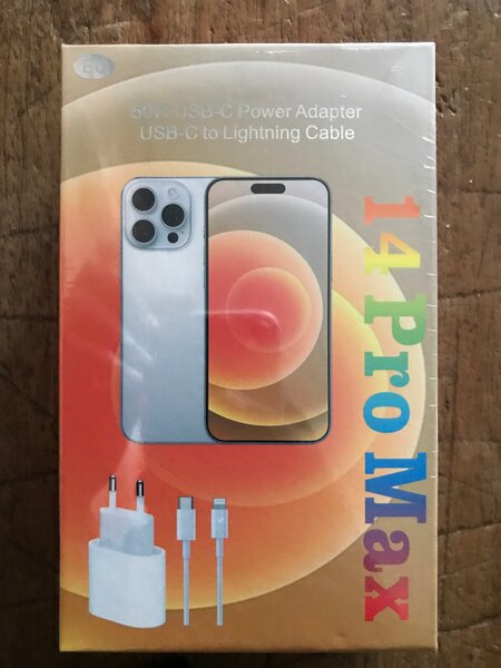 Chargeur USB-C 50W avec Câble Lightning