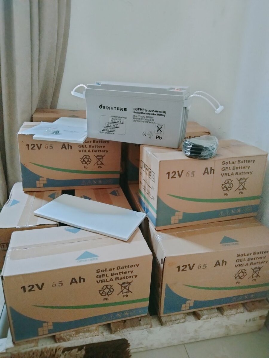 Solar , gel Batteries