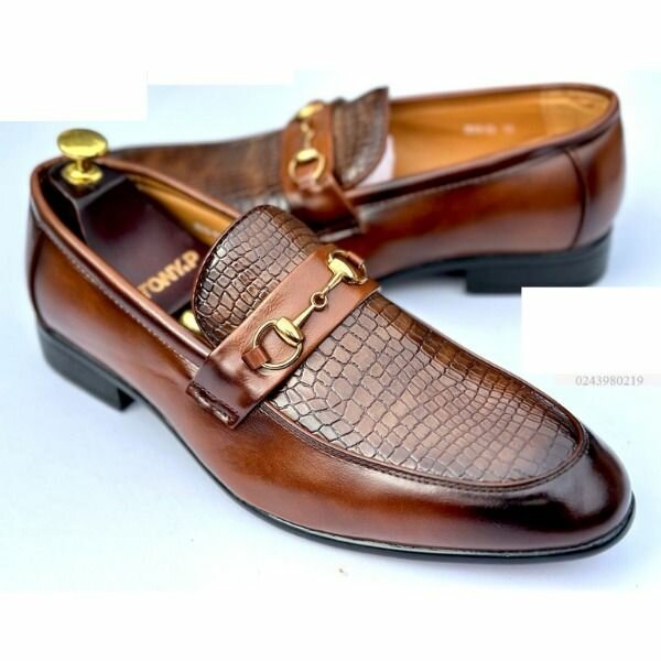 Formal Leather Slip-On Men Shoe