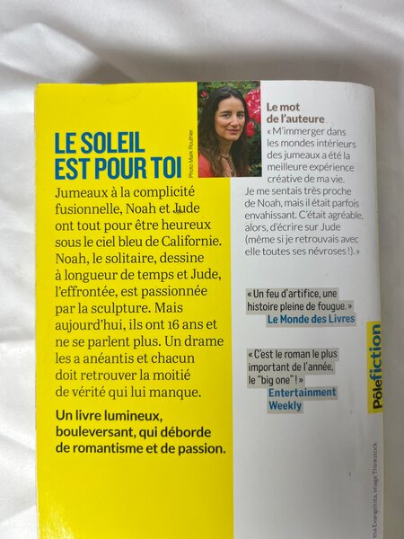 Le soleil est pour toi - Jandy Nelson