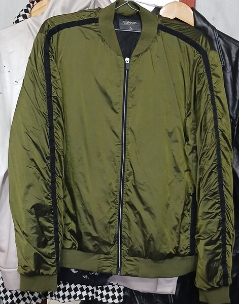 Blouson aviateur vert homme