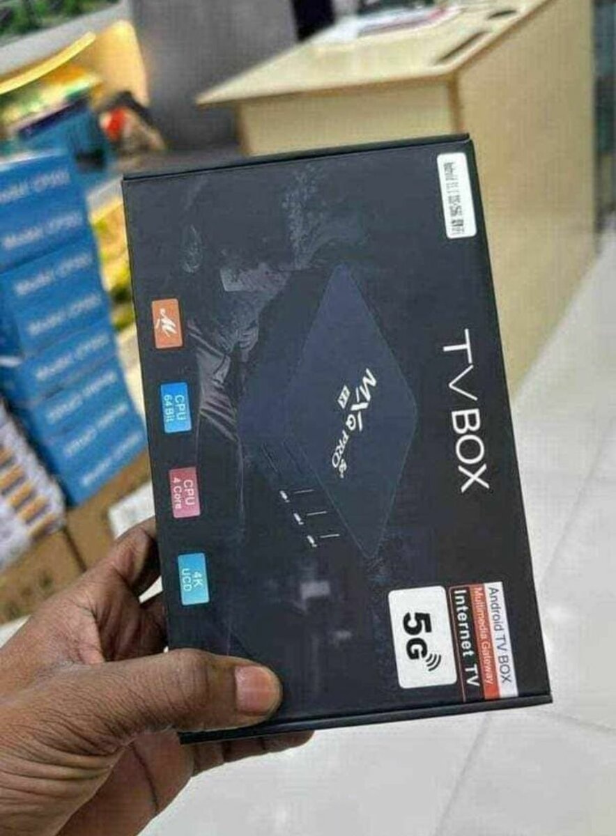 Box Android TV 4K MXQ Pro
