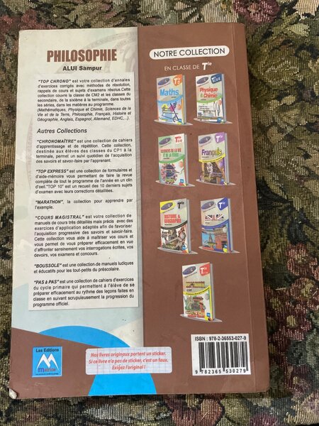 Manuel Philosophie Bac 2023