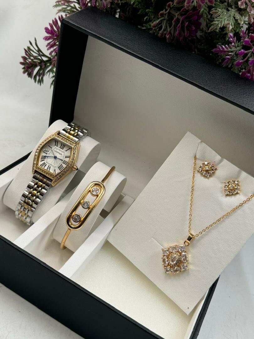 Watch set for ladies