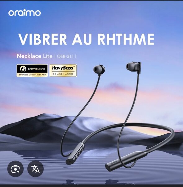 Écouteurs Bluetooth Oraimo