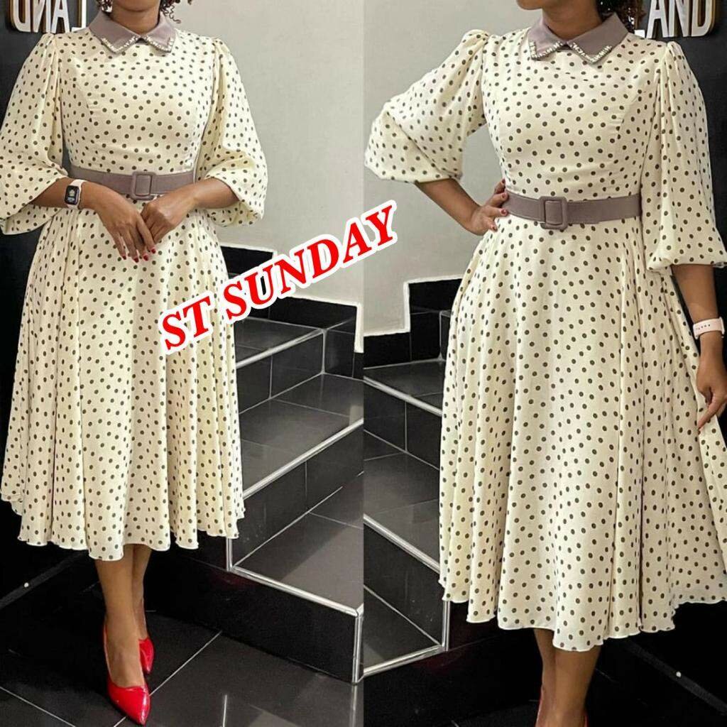 A-shaped ladies office wear