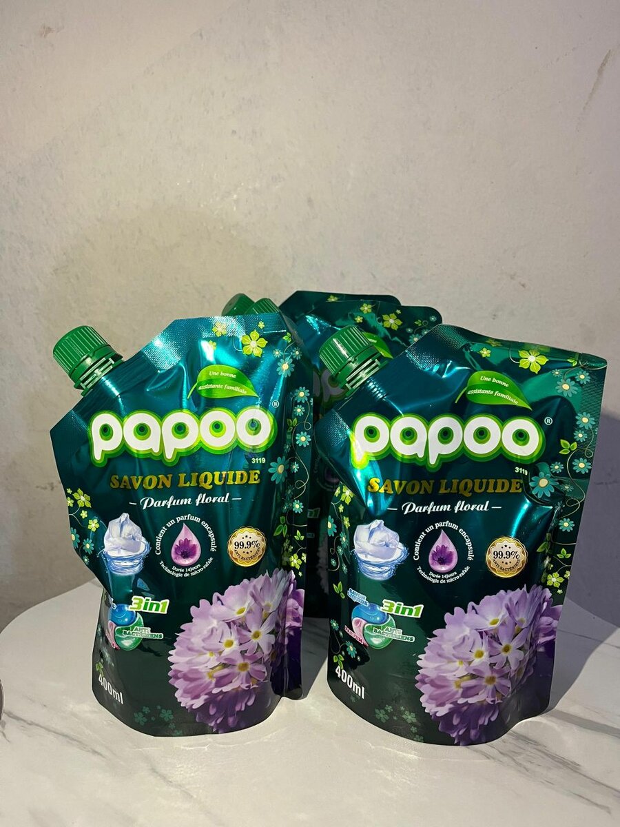 Papoo Savon Liquide Floral
